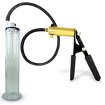 Ultima Black Penis Pump (Protected Gauge, 9” Wide Flange)