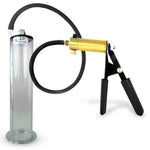 Ultima Black Penis Pump (Protected Gauge, 9” Wide Flange)