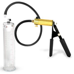Ultima Black Penis Pump (Protected Gauge, 9” Wide Flange)