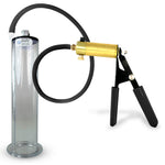 Ultima Black Penis Pump (Protected Gauge, 9” Wide Flange)