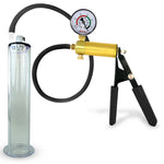 Ultima Black Penis Pump (Protected Gauge, 9” Wide Flange)