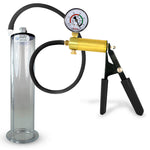 Ultima Black Penis Pump (Protected Gauge, 9” Wide Flange)