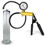 Ultima Black Penis Pump (Protected Gauge, 9” Wide Flange)