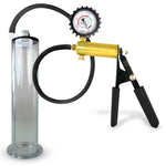 Ultima Black Penis Pump (Protected Gauge, 9” Wide Flange)