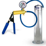 Ultima Blue Penis Pump (Protected Gauge, 9” Wide Flange)