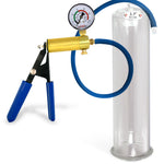 Ultima Blue Penis Pump (Rubber Grip, 9” Round Flange)
