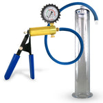 Ultima Blue Penis Pump (Protected Gauge, 9” Wide Flange)