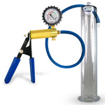 Ultima Blue Penis Pump (Protected Gauge, 9” Wide Flange)