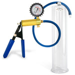 Ultima Blue Penis Pump (Rubber Grip, 9” Round Flange)