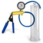 Ultima Blue Penis Pump (Rubber Grip, 9” Round Flange)