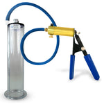 Ultima Blue Penis Pump (Protected Gauge, 9” Wide Flange)