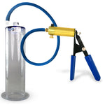 Ultima Blue Penis Pump (Protected Gauge, 9” Wide Flange)