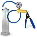 Ultima Blue Penis Pump (Protected Gauge, 9” Wide Flange)