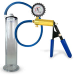 Ultima Blue Penis Pump (Protected Gauge, 9” Wide Flange)