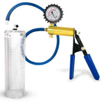 Ultima Blue Penis Pump (Rubber Grip, 9” Round Flange)