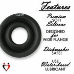 Premium Silicone Vacuum Penis Pump Seal for LeLuv & Eyro WIDE Flange Cylinders