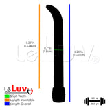 Prostate Probe Super Soft Vibrator & Sleeve