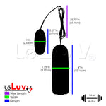 Multispeed Bullet Prostate G-Spot Massager & Sleeve