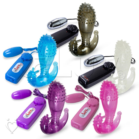 Multispeed Bullet Prostate G-Spot Massager & Sleeve