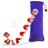 Glass Candy Cane Classic Smooth Beginner Dildo