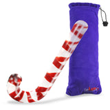 Glass Candy Cane Classic Smooth Beginner Dildo