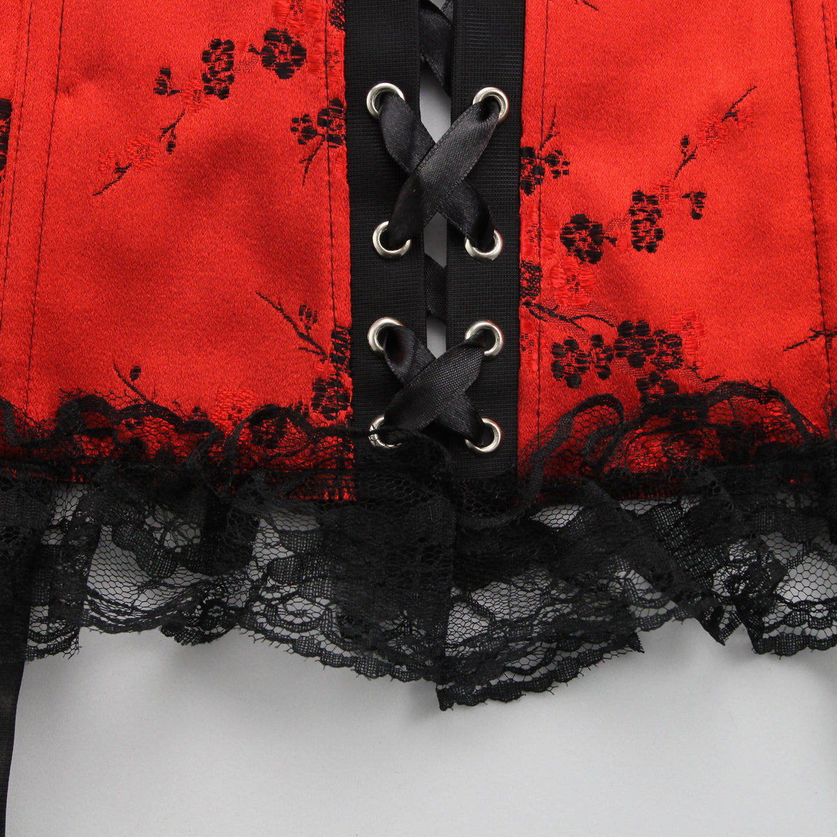 Miss Valentine Lingerie Slimming Corset Lace Strapless Bustier String
