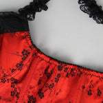 Miss Valentine Lingerie Slimming Corset Lace Strapless Bustier String