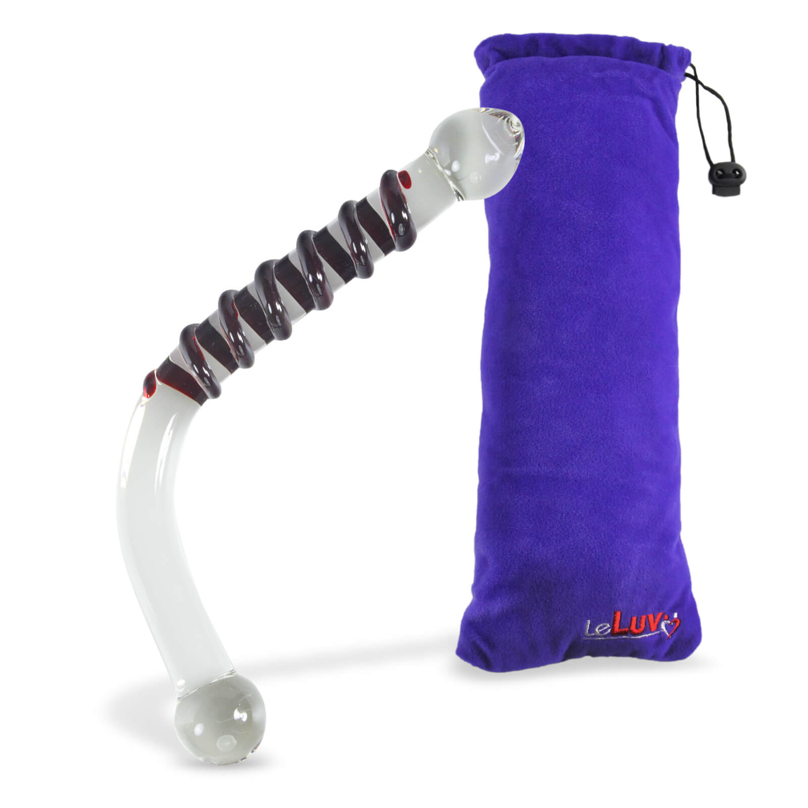 Glass RED PASSION 3 Piece Gift Set Dildos & Butt Plug