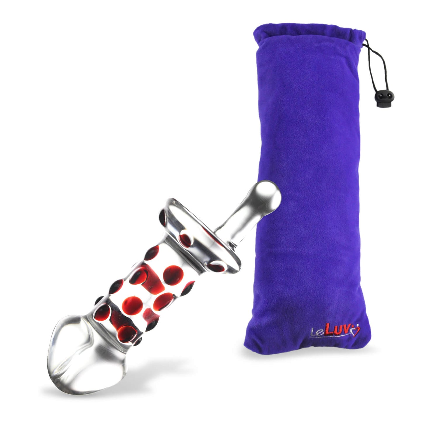 Glass RED PASSION 3 Piece Gift Set Dildos & Butt Plug