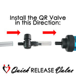 AERO Penis Pump | Light Aluminum Handle with WIDE Flanged Cylinder, 9" and 12" Length