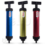LeLuv Vacuum Pump AERO Aluminum Handle Only or with Quick-Release Valve