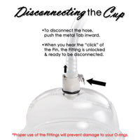 Labia Pump MAXI with Premium Slippery Silicone Hose