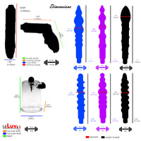 LeLuv Rosebud Plug Kit with Electric Transformer Vacuum Sealer Pump