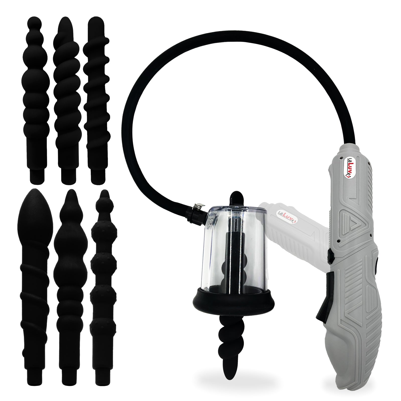 LeLuv Rosebud Plug Kit with Electric Transformer Vacuum Sealer Pump