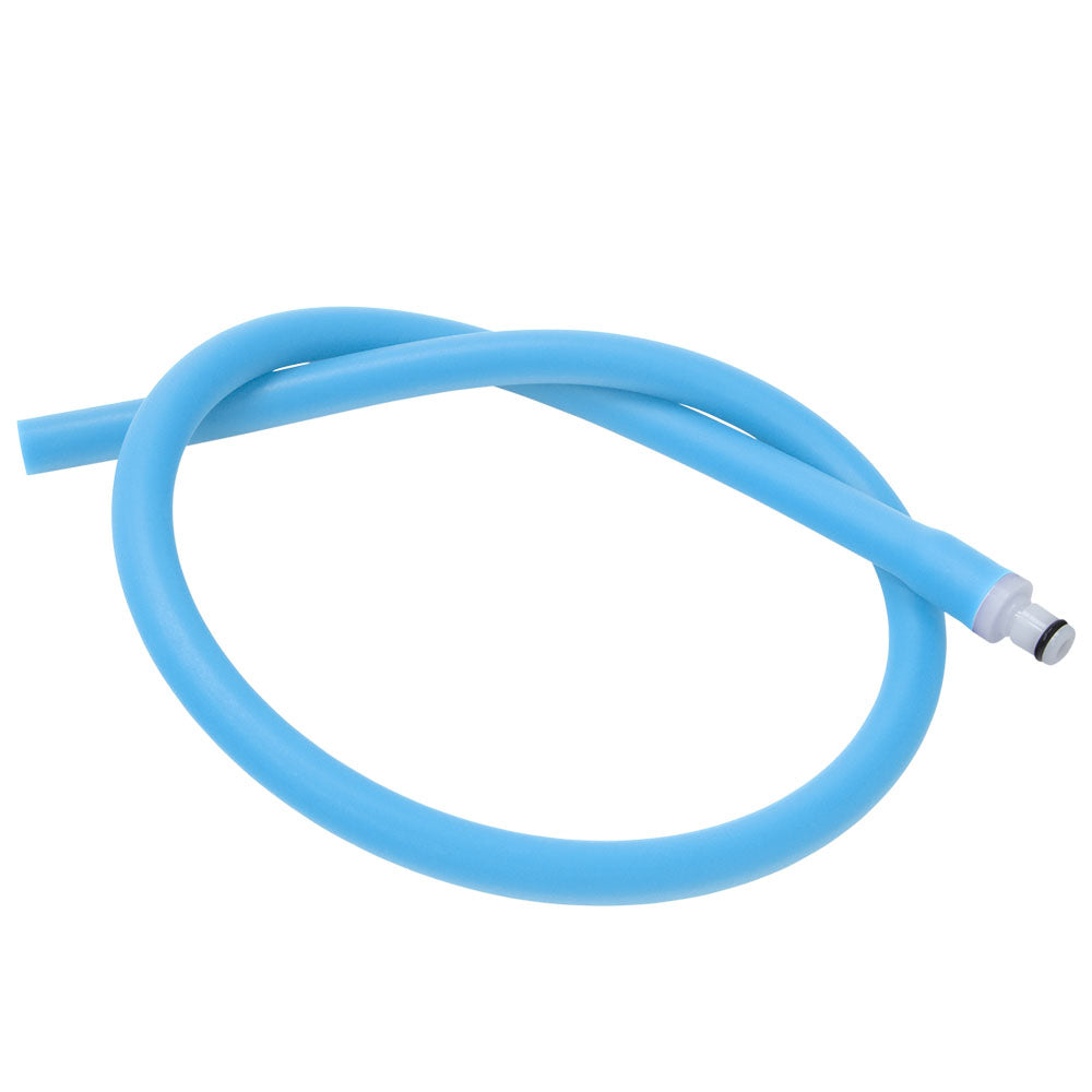 Uncoated Silicone Hose Light Color & Male Fitting for Vacuum Pumps | Choose Length