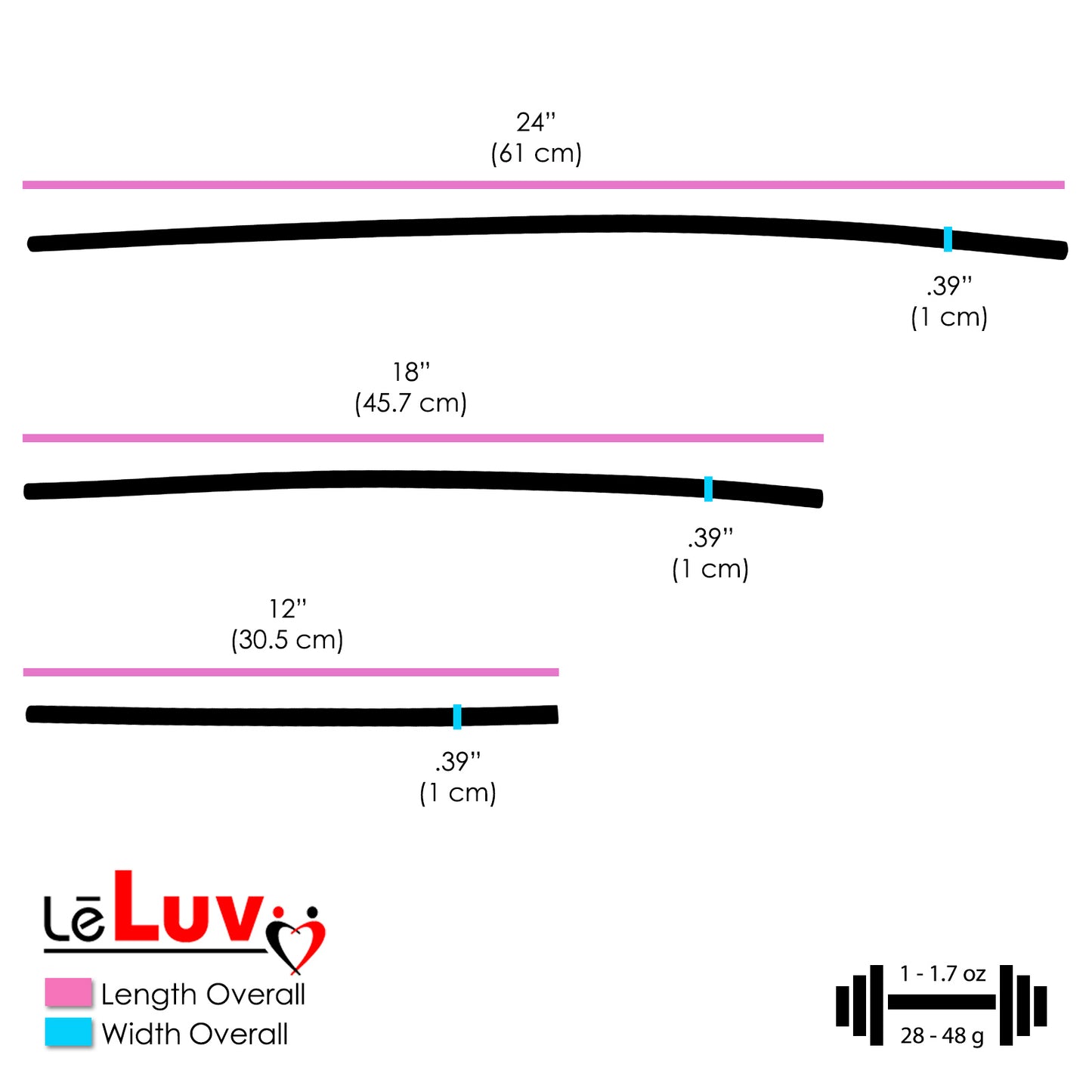 Uncoated Silicone Hose Light Color & Male Fitting for Vacuum Pumps | Choose Length
