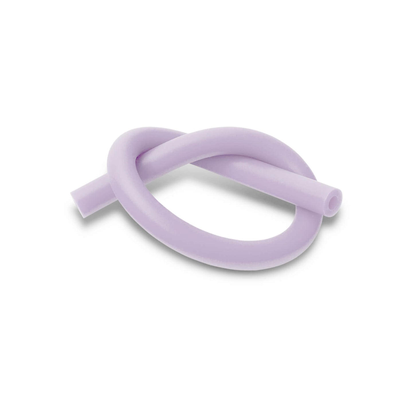 Uncoated Silicone Hose Light Color & Male Fitting for Vacuum Pumps | Choose Length