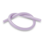Uncoated Silicone Hose Light Color & Male Fitting for Vacuum Pumps | Choose Length