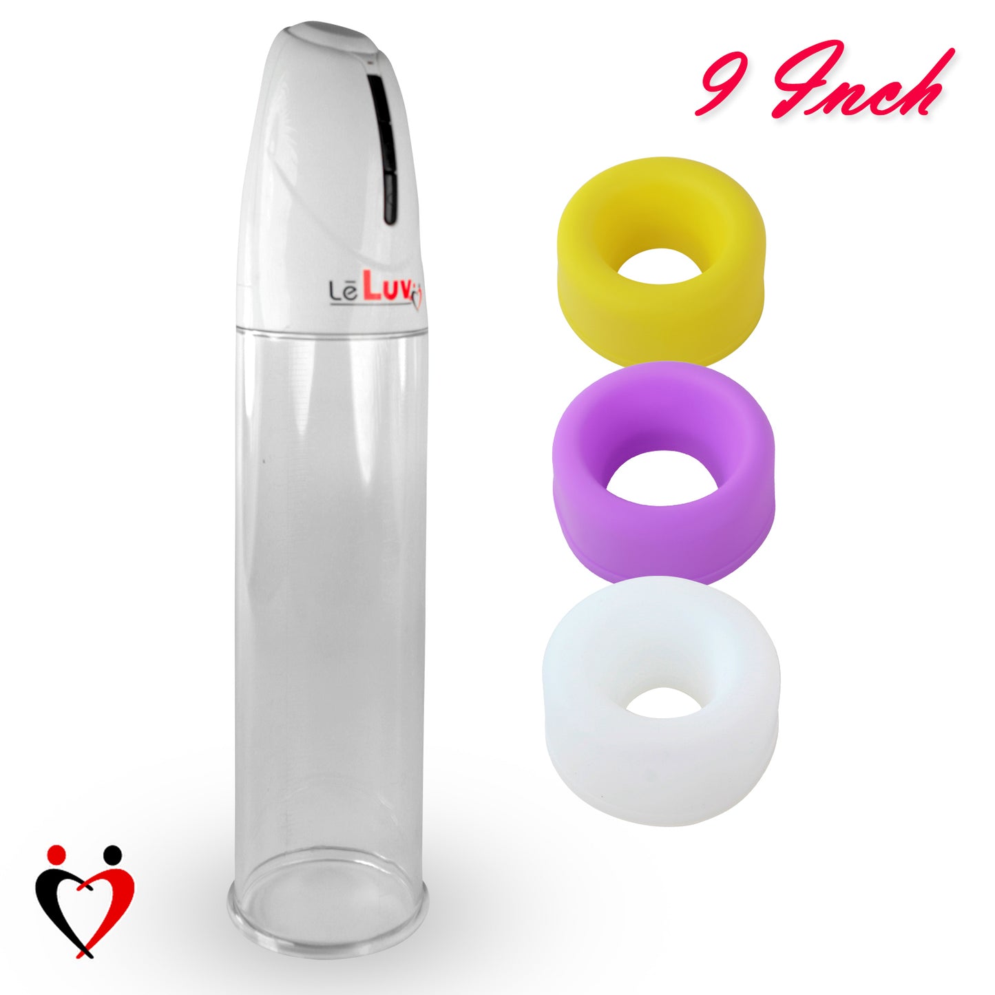 LeLuv® Smart iPump® with 3 Silicone Sleeves | Wireless Tubeless Automatic Suction!