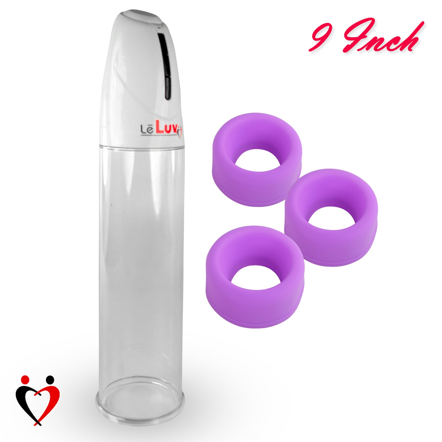 LeLuv® Smart iPump® with 3 Silicone Sleeves | Wireless Tubeless Automatic Suction!