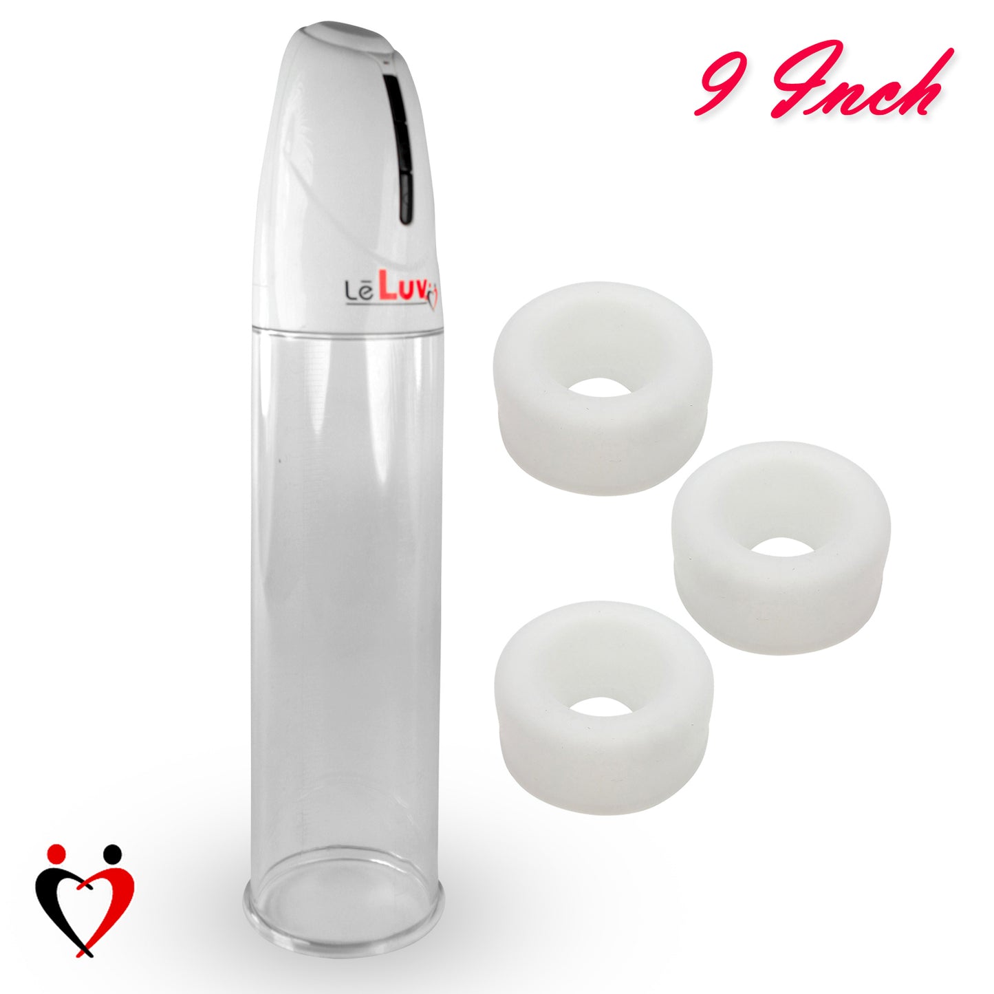 LeLuv® Smart iPump® with 3 Silicone Sleeves | Wireless Tubeless Automatic Suction!