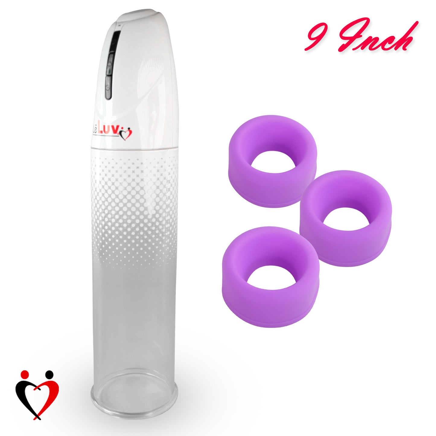 LeLuv® Smart iPump® with 3 Silicone Sleeves | Wireless Tubeless Automatic Suction!