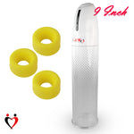 LeLuv® Smart iPump® with 3 Silicone Sleeves | Wireless Tubeless Automatic Suction!