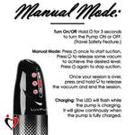 LeLuv iPump Head Unit | 3-Speed, Smart or Smart LCD | Rechargeable or Battery-Powered