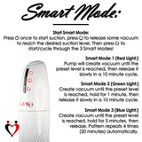 Smart iPump with 3 Silicone Sleeves | Wireless Tubeless Automatic Suction!