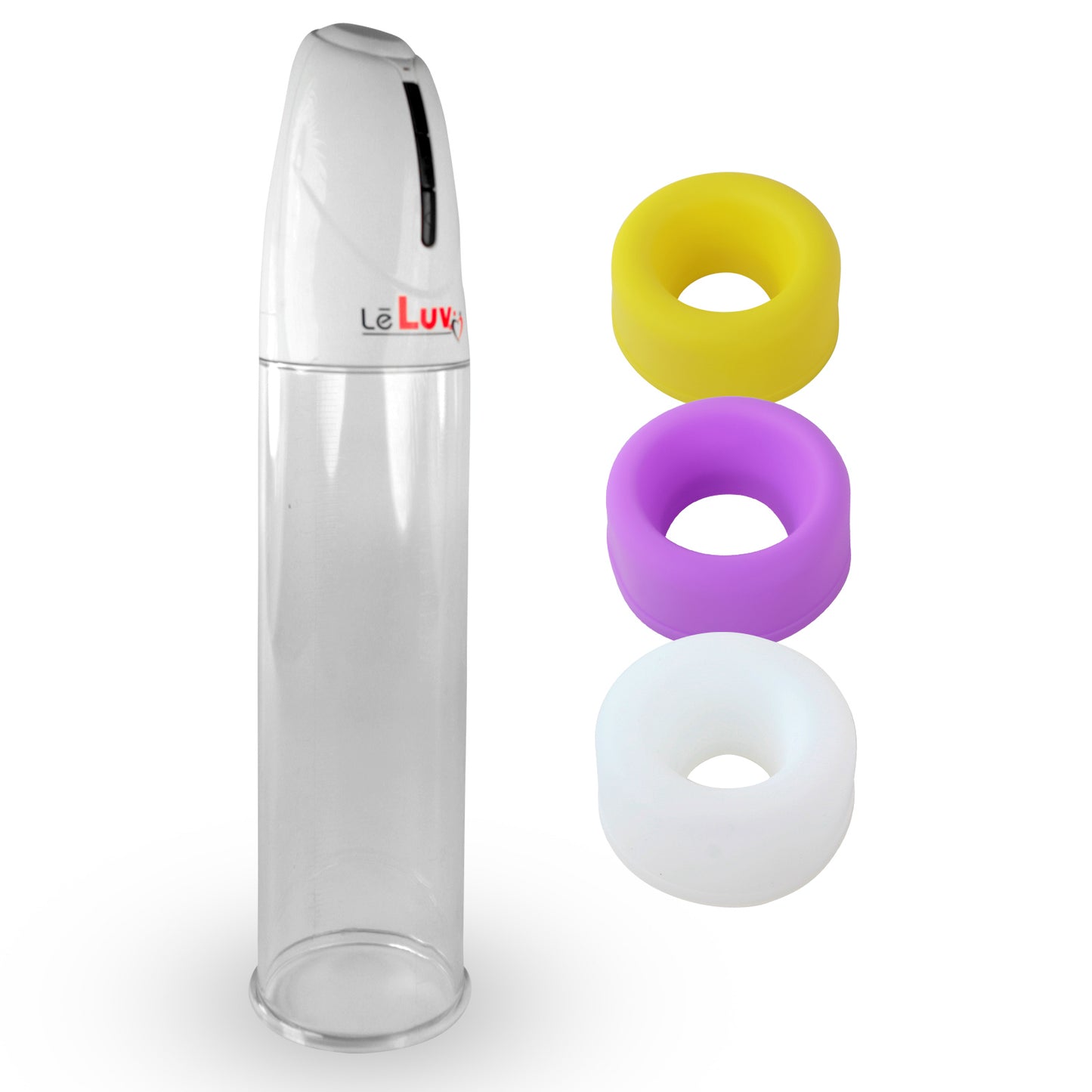 LeLuv® Smart iPump® with 3 Silicone Sleeves | Wireless Tubeless Automatic Suction!