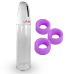 LeLuv® Smart iPump® with 3 Silicone Sleeves | Wireless Tubeless Automatic Suction!