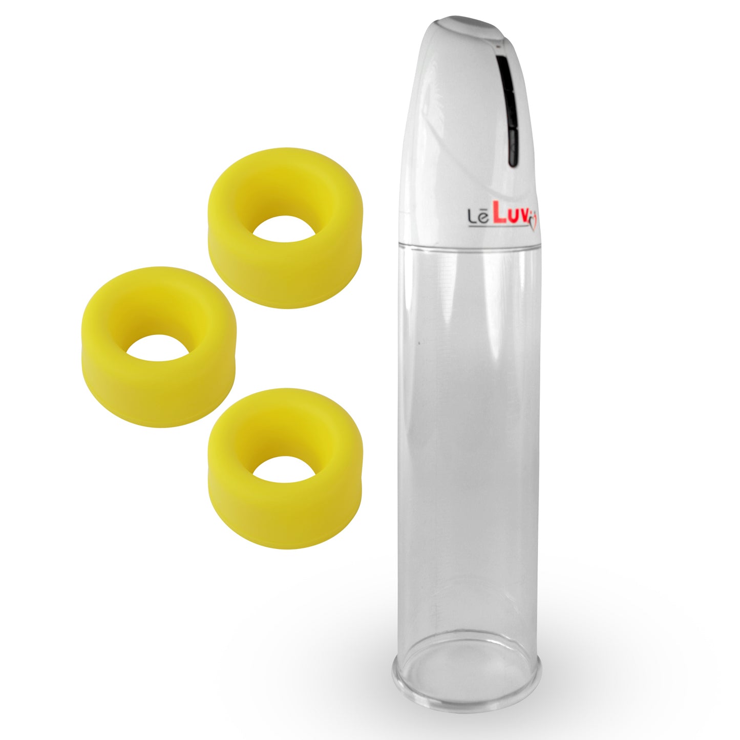 LeLuv® Smart iPump® with 3 Silicone Sleeves | Wireless Tubeless Automatic Suction!