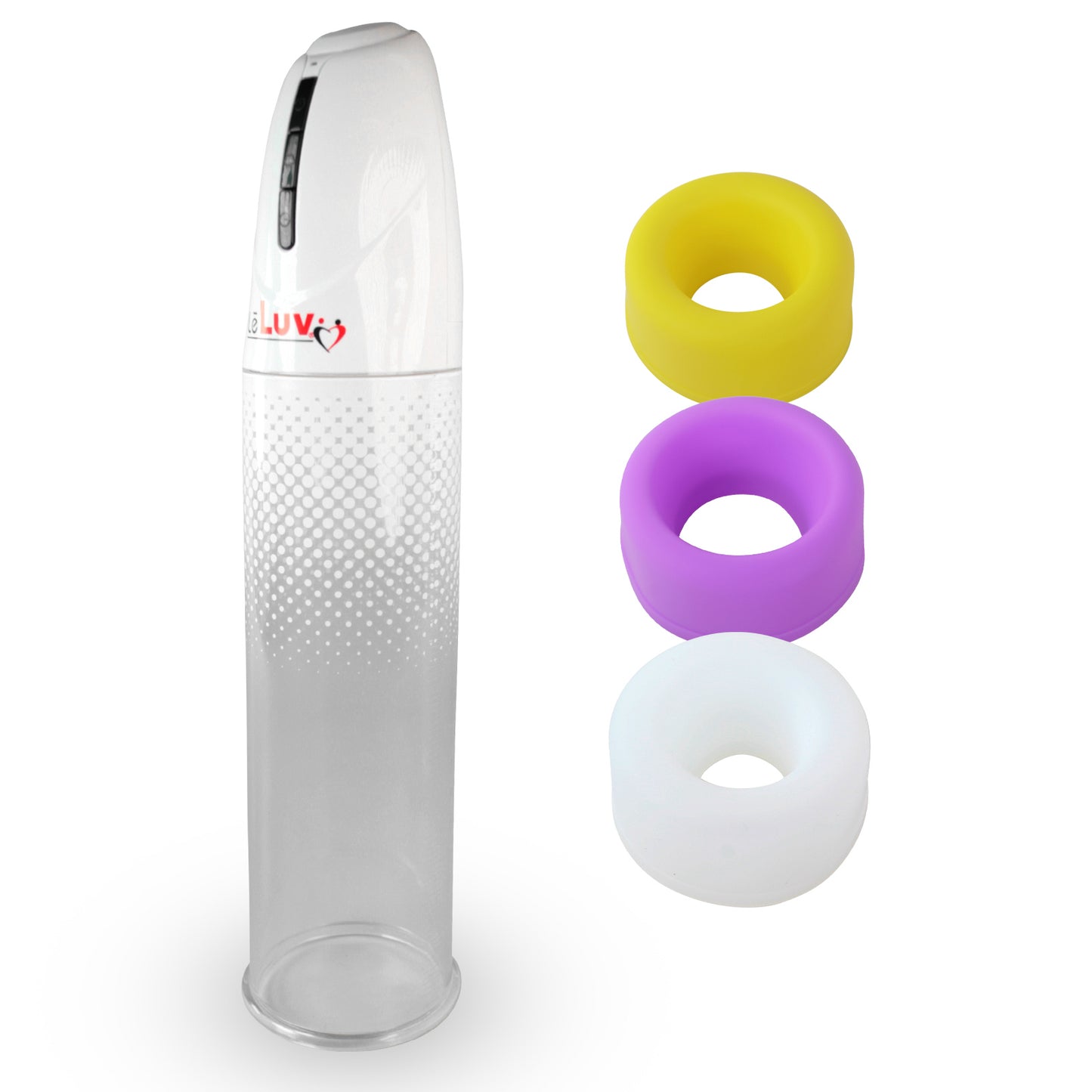 LeLuv® Smart iPump® with 3 Silicone Sleeves | Wireless Tubeless Automatic Suction!