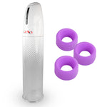 LeLuv® Smart iPump® with 3 Silicone Sleeves | Wireless Tubeless Automatic Suction!